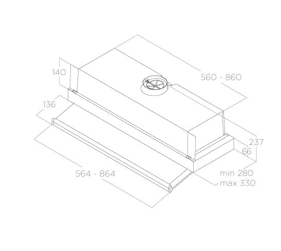 ELICA CIAK 2.0 S GR/A/90