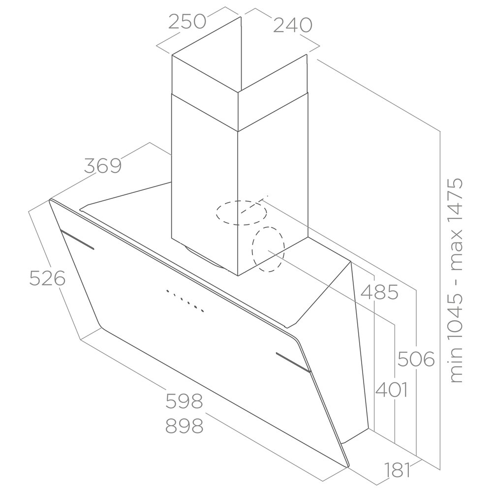ELICA L'ESSENZA WH/A/60