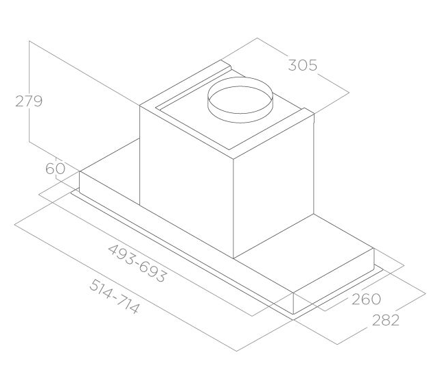ELICA HIDDEN 2.0 @ IX/A/72
