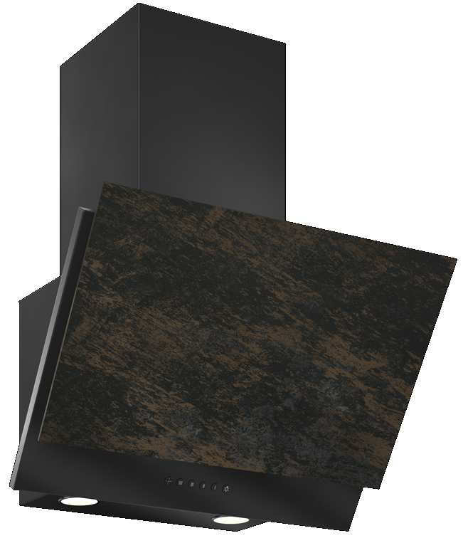 Elikor Рубин Ceramics S4 90П-700-Э4Д антрацит/бронзовый травертин керамогранит