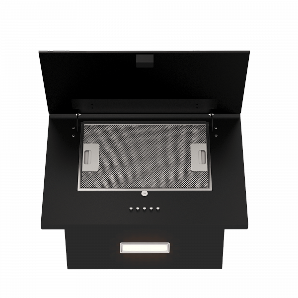 Elikor Коралл 50П-430-К3Д черный/черн.стекло