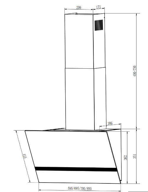 Elikor RISE 50 BK черный