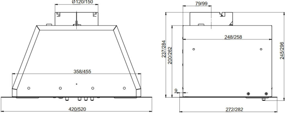 Elikor Врезной блок BOX 52П-700 топленое молоко