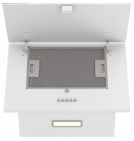 Elikor Коралл 50П-430-К3Д белый/белое стекло