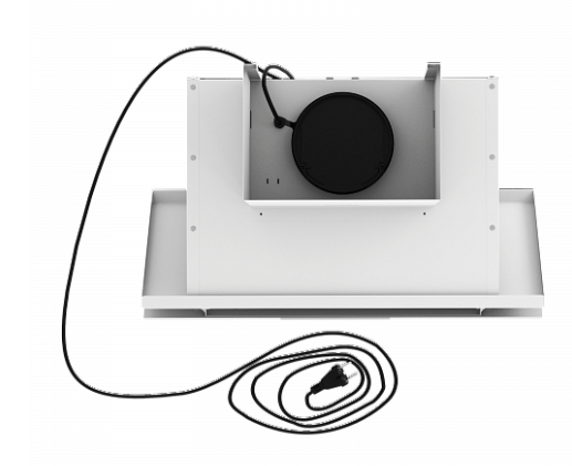Elikor Коралл 50П-430-К3Д белый/белое стекло