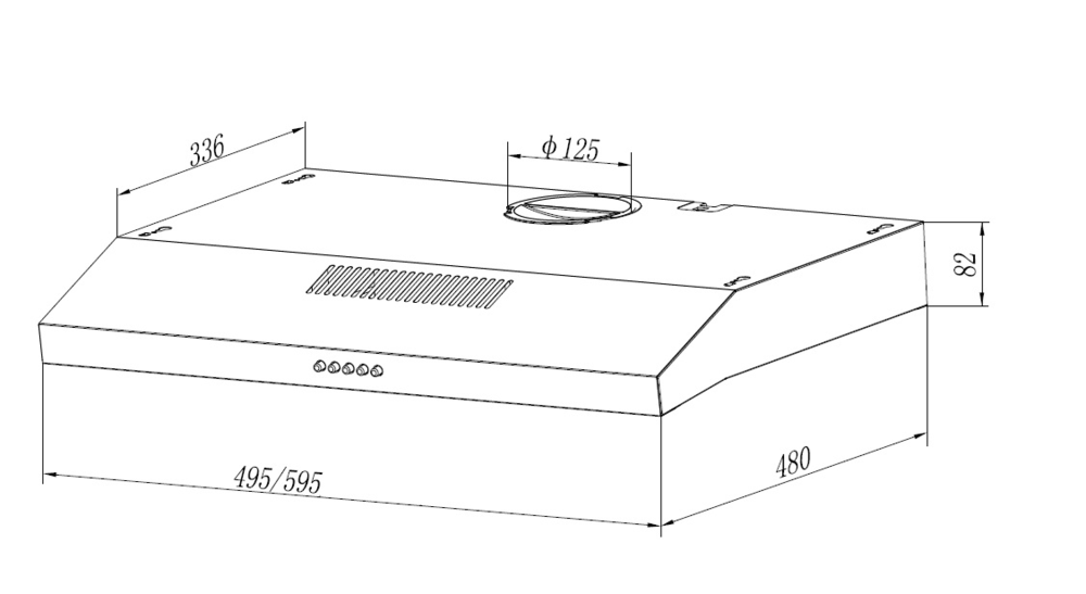 Elikor ECO ONE 60 BK черный