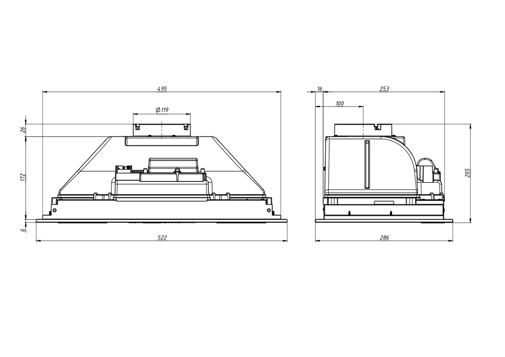 Elikor Pandora 52П-450 черный