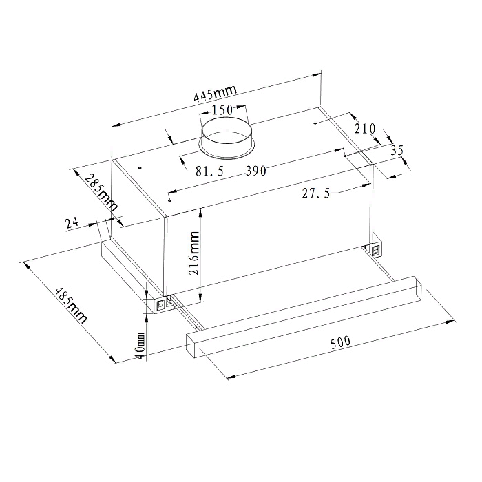 Evelux Tel 50 B