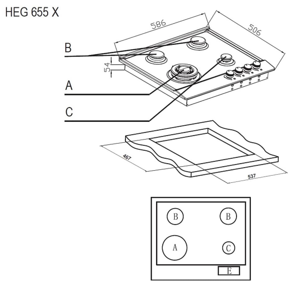 Evelux HEG 655 X