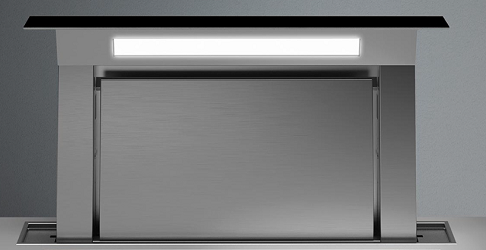 Falmec DOWNDRAFT GLASS BLACK 90