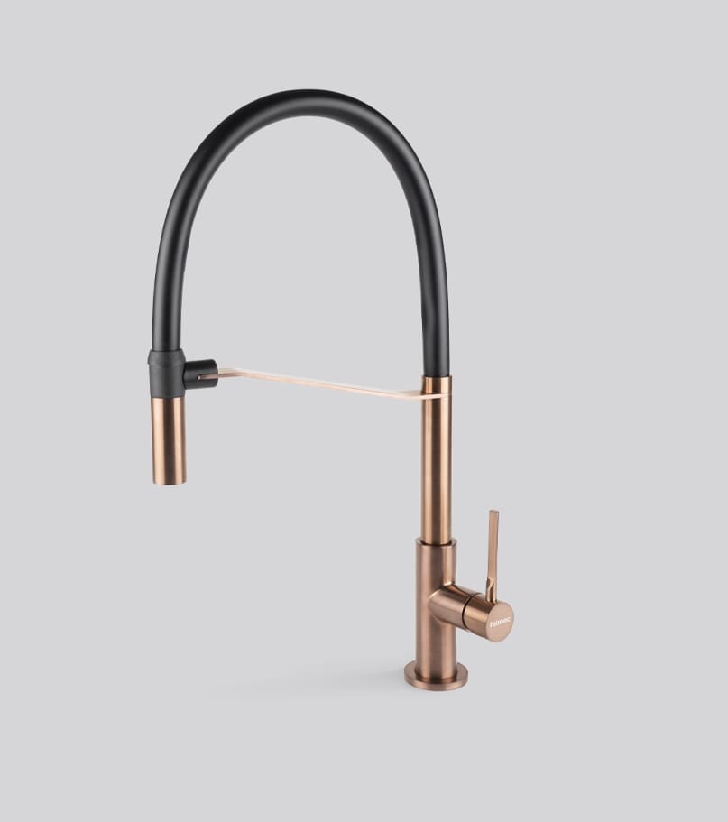 Falmec TREVI PRO PVD BRUSHED COPPER BRONZE, смеситель, медь