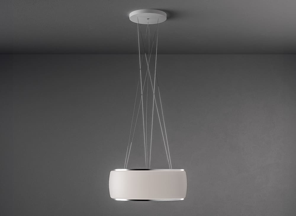 Falmec SOFFIO IS 58 White Satin Glass