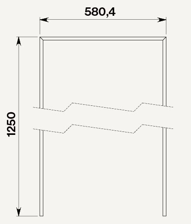 Falmec комплект для удлинения EUROPA ISOLA 175 BLACK