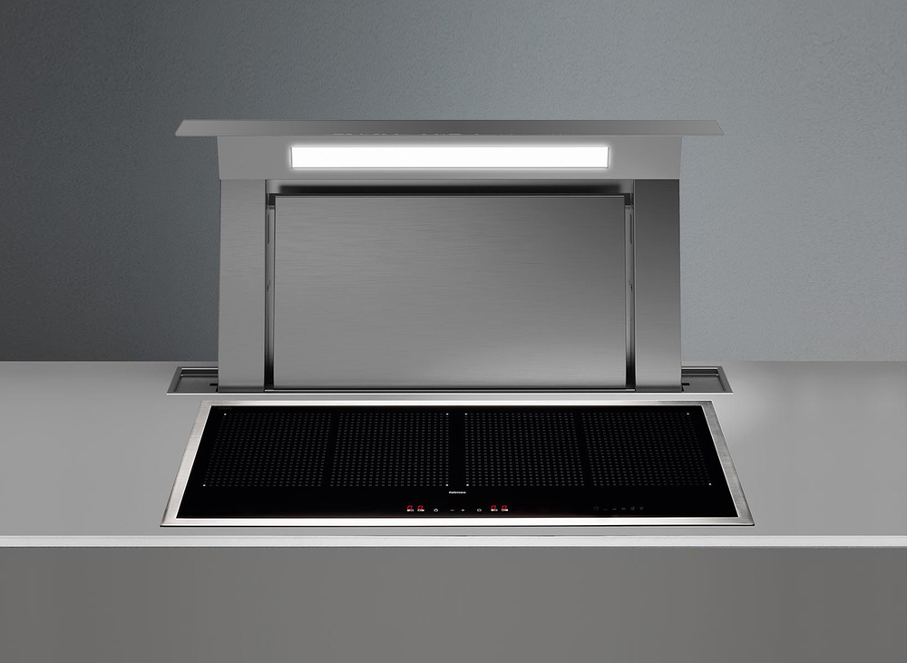 Falmec DOWNDRAFT GLASS STEEL 90