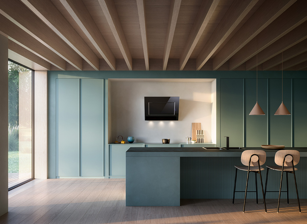 Falmec QUASAR GLASS BLACK 80