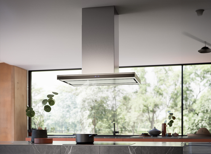 Falmec LUMINA NRS ISOLA BLACK 90