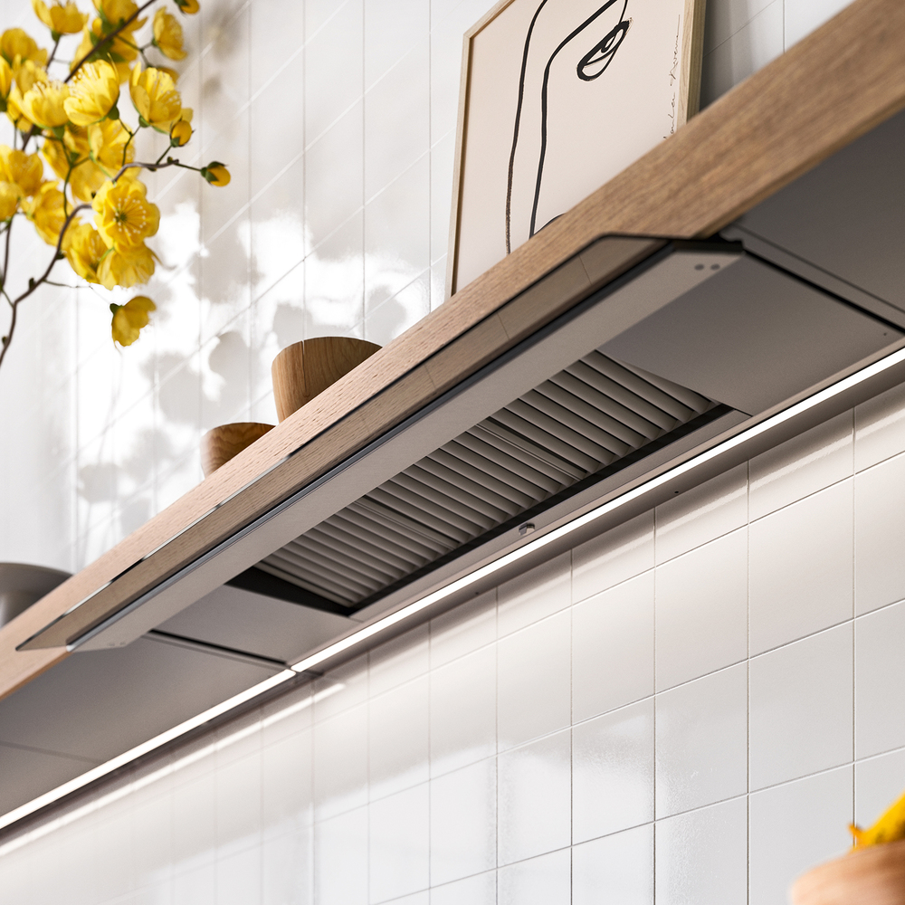 Falmec SHELF 120 NERO (отвод воздуха, без мотора)