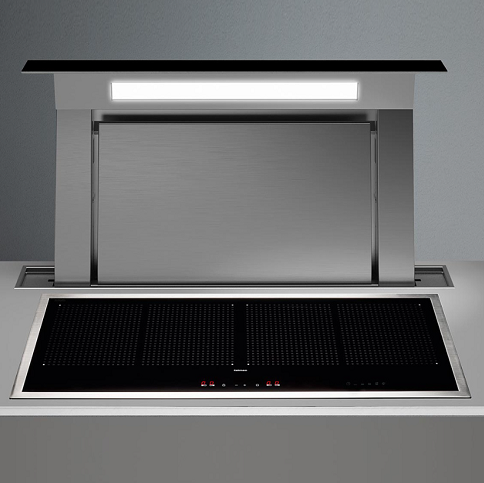 Falmec DOWNDRAFT GLASS BLACK 90
