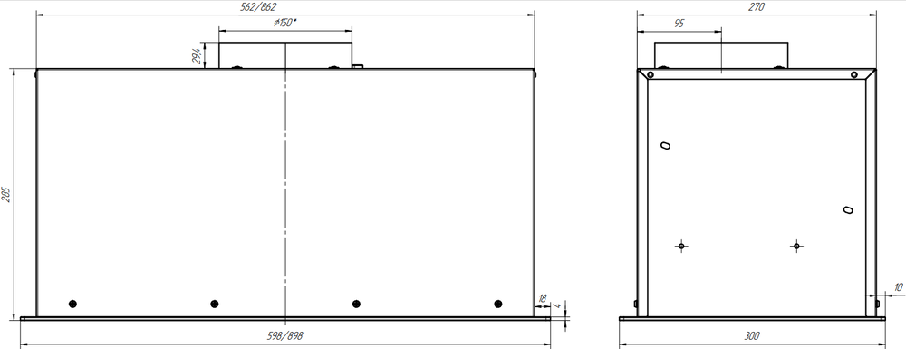 Franke LUCE INOX 60 IX