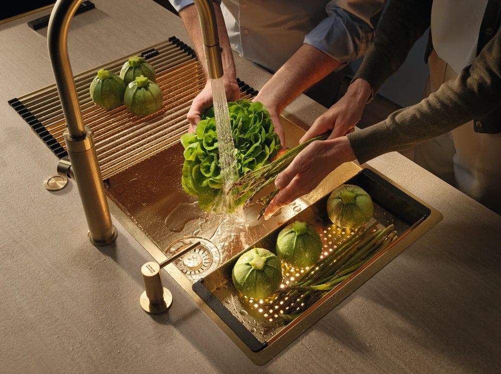 Franke BXM 210/110-68 F-INOX, мойка, нержавеющая сталь, золото