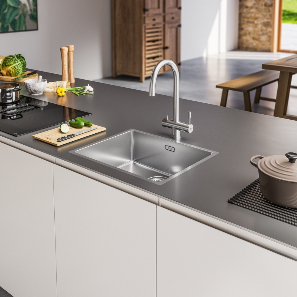 Franke EOS Clear Water, смеситель, нержавеющая сталь