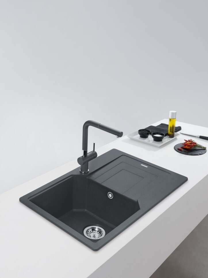 Franke UBG 611-78L, мойка, гранит, оникс