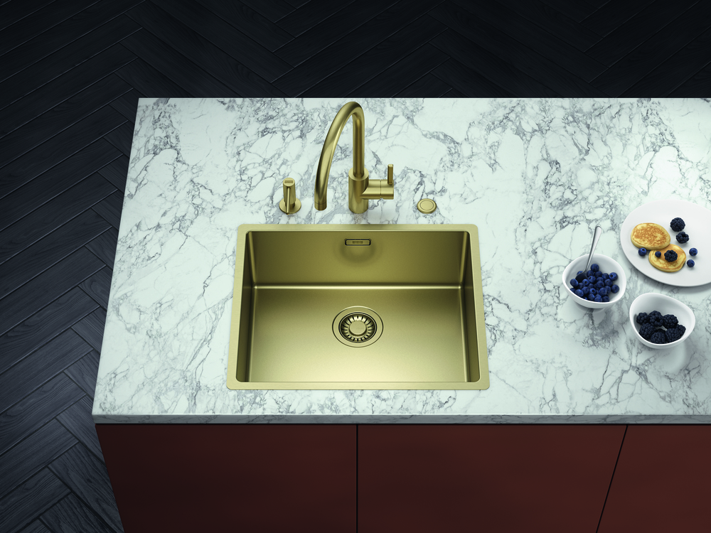 Franke BXM 210/110-50 F-INOX, мойка, нержавеющая сталь, золото