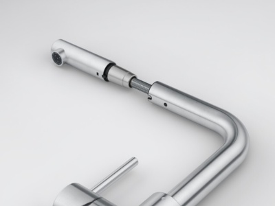 Franke Smart Glenda, смеситель, нержавеющая сталь