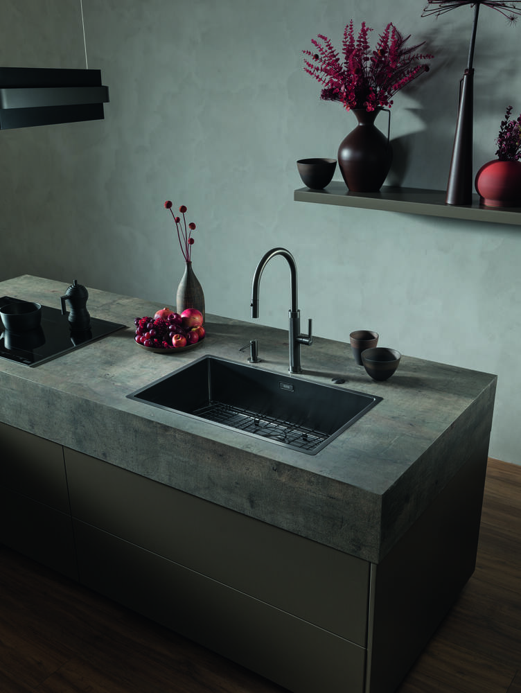 Franke BXM 210/110-68 F-INOX, мойка, нержавеющая сталь, антрацит