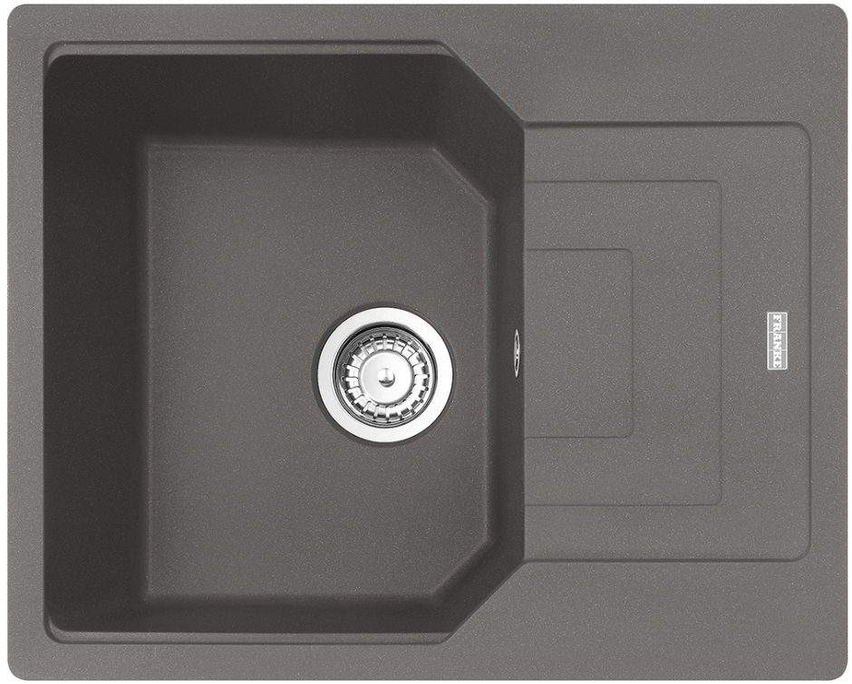Franke UBG 611-62, мойка, гранит, серый камень