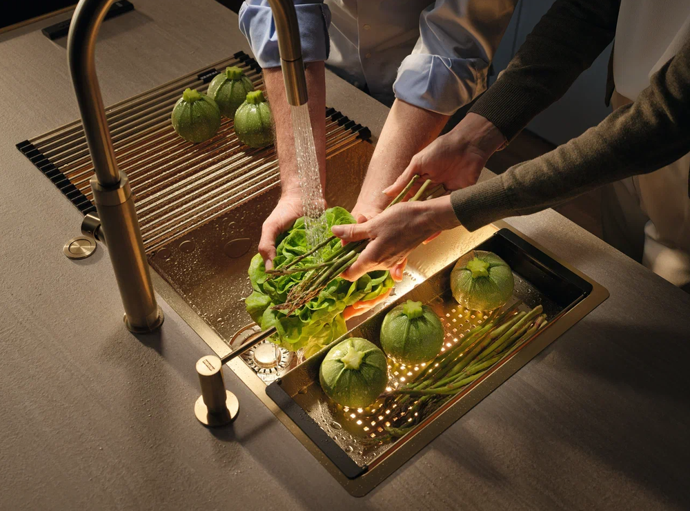 Franke BXM 210/110-68 F-INOX, мойка, нержавеющая сталь, золото