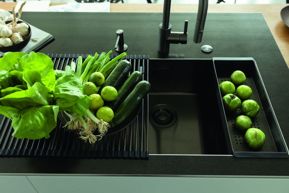 Franke BXM 210/110-68 F-INOX, мойка, нержавеющая сталь, антрацит