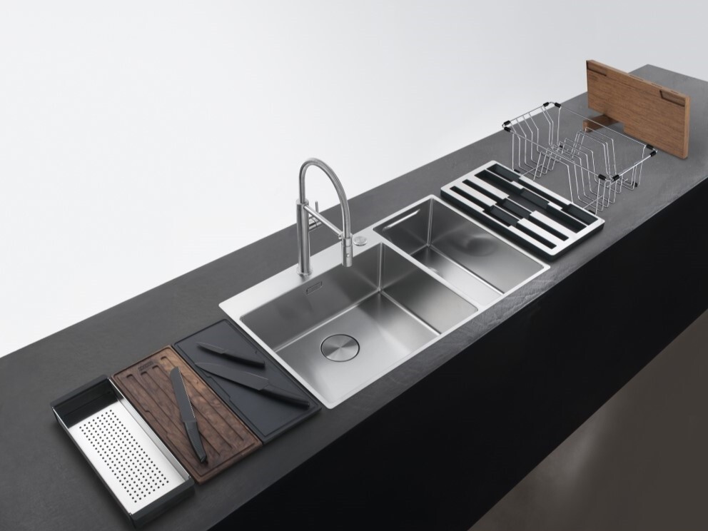 Franke BWX 220-54-27 TL, мойка, нержавеющая сталь полированная