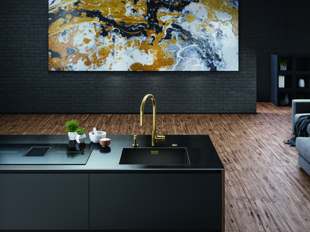 Franke BXM 210/110-50 F-INOX, мойка, нержавеющая сталь, антрацит