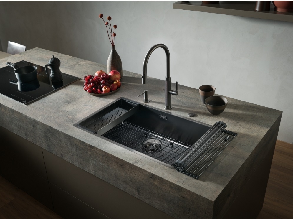 Franke BXM 210/110-68 F-INOX, мойка, нержавеющая сталь, антрацит