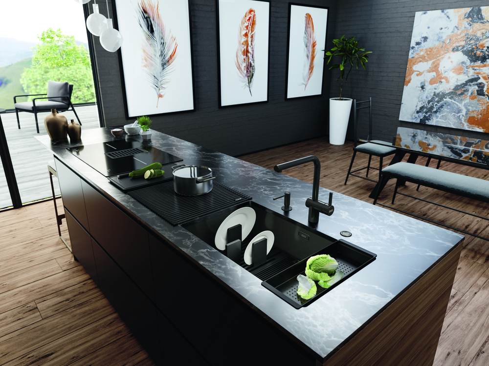 Franke BXM 210/110-68 Premium F-INOX , мойка, нержавеющая сталь, антрацит