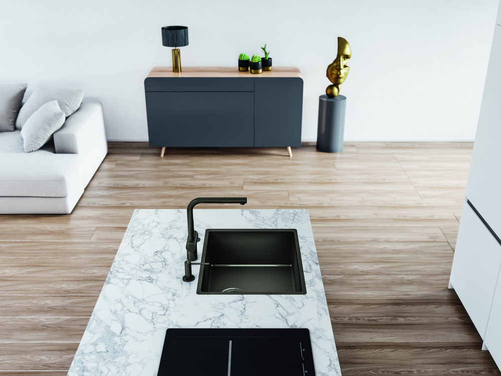 Franke BXM 210/110-50 F-INOX, мойка, нержавеющая сталь, антрацит