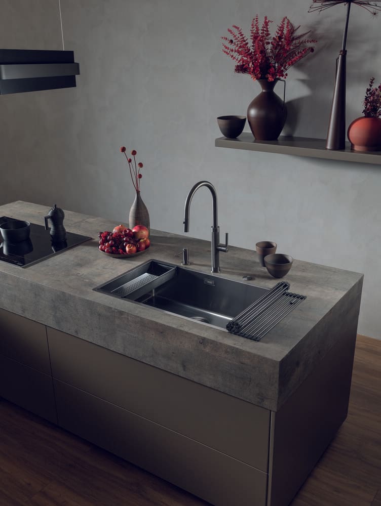Franke BXM 210/110-68 F-INOX, мойка, нержавеющая сталь, антрацит