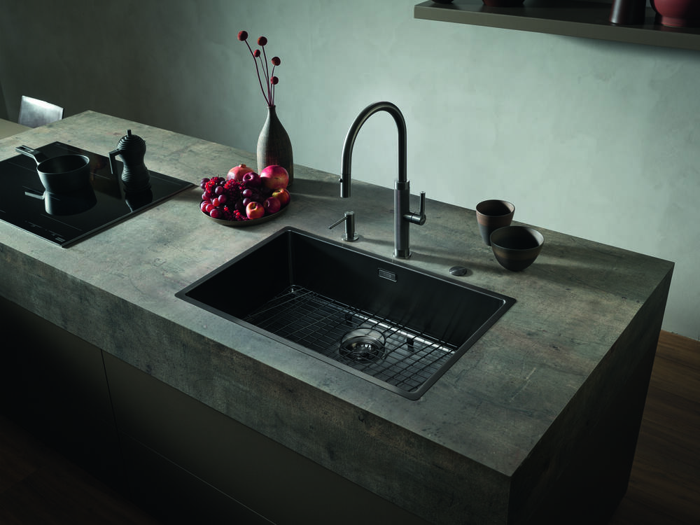 Franke BXM 210/110-68 F-INOX, мойка, нержавеющая сталь, антрацит