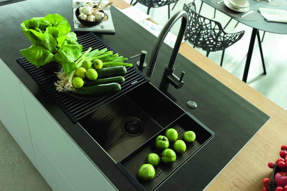 Franke BXM 210/110-68 F-INOX, мойка, нержавеющая сталь, антрацит