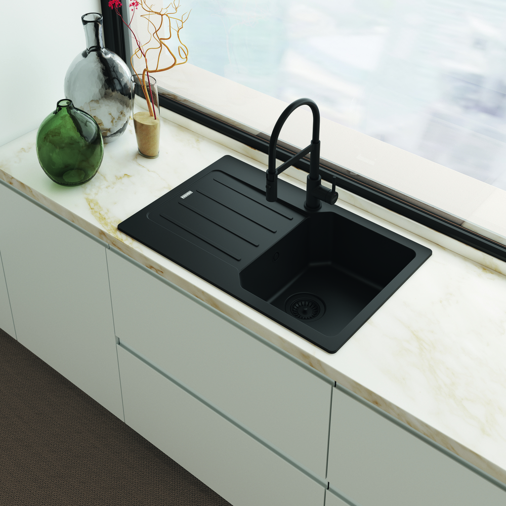 Franke Lina Semi-pro, смеситель, черный матовый