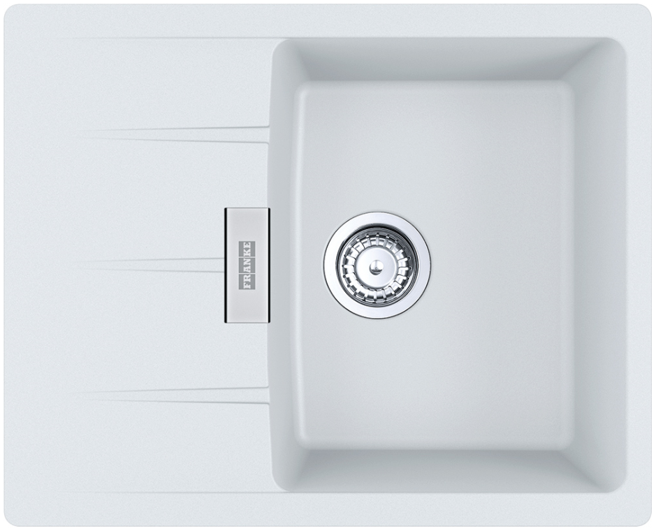 Franke CNG 611/211-62, мойка, гранит, белый