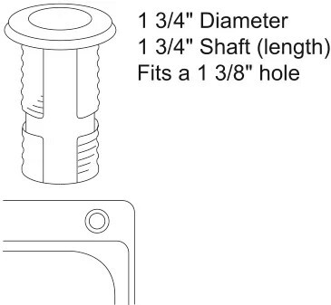 Franke Комплект кнопки управления для измельчителей, сталь