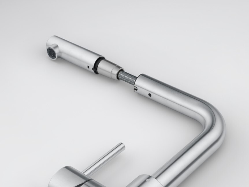 Franke Smart Glenda, смеситель, нержавеющая сталь