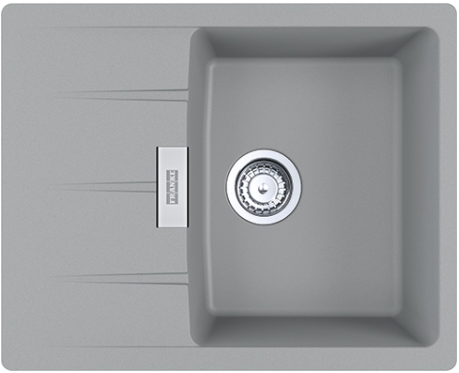 Franke CNG 611/211-62, мойка, гранит, серый камень