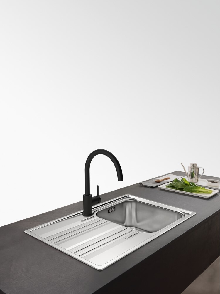 Franke Lina XL, смеситель, черный матовый