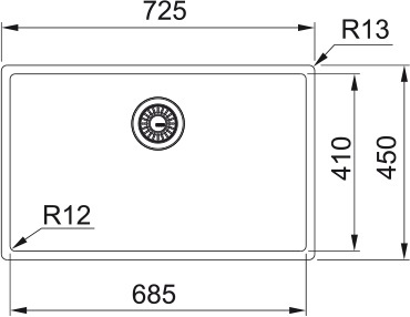 Franke BXM 210/110-68 F-INOX, мойка, нержавеющая сталь, антрацит