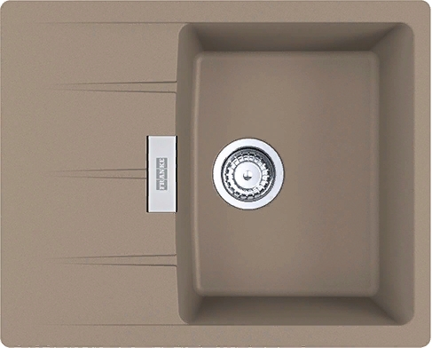 Franke CNG 611/211-62, мойка, гранит, миндаль