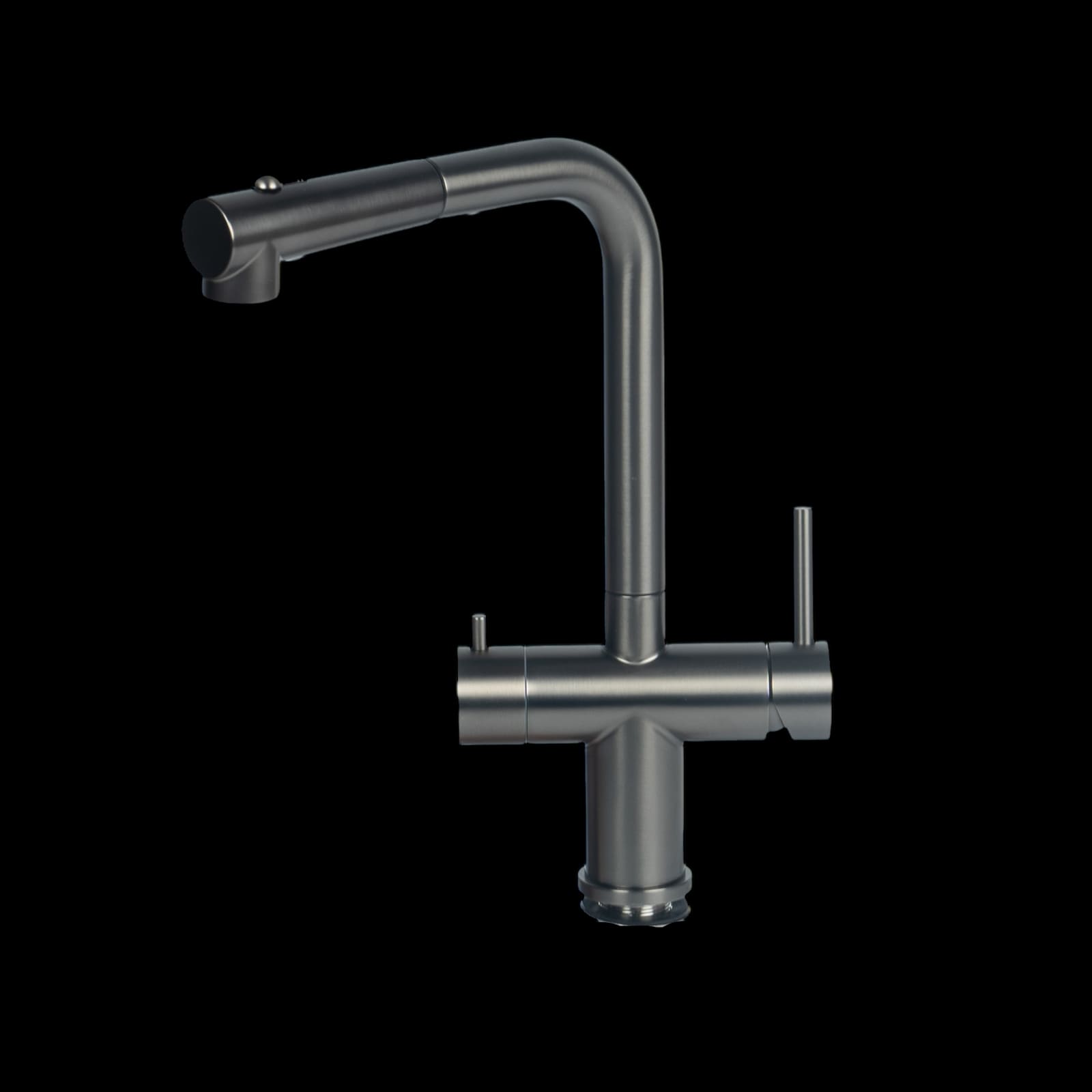 Смеситель кухонный Grandex Aqua Integra-SP (9020493) ANTHRACITE