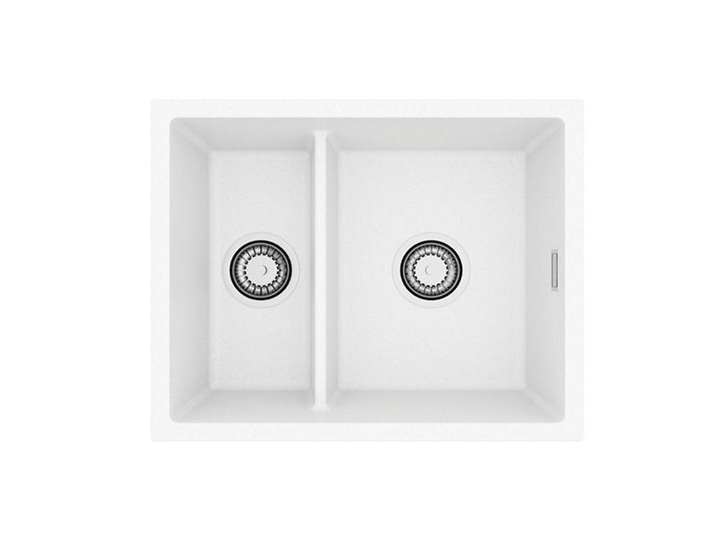 Мойка для кухни OMNI 50 GRANITAL ARCTIC-G11 550x450x198 с сифоном(1150065) G22 TERRA